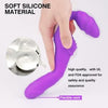 Soft silicone strapless strap-on purple UAE