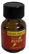Super Rush Poppers - Red Label (10ml) bottle available at Dubai Love Toys