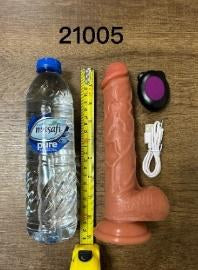 Swaying Up-Down Vibrating Dildo - Wireless 21cm