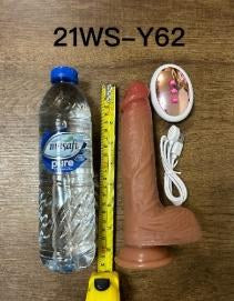Telescopic Up-Down Dildo 21cm - Super Soft Wireless