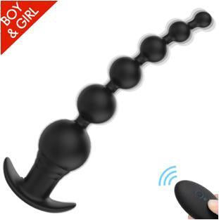 Tower-RCT vibrating anal beads with remote in Dubai