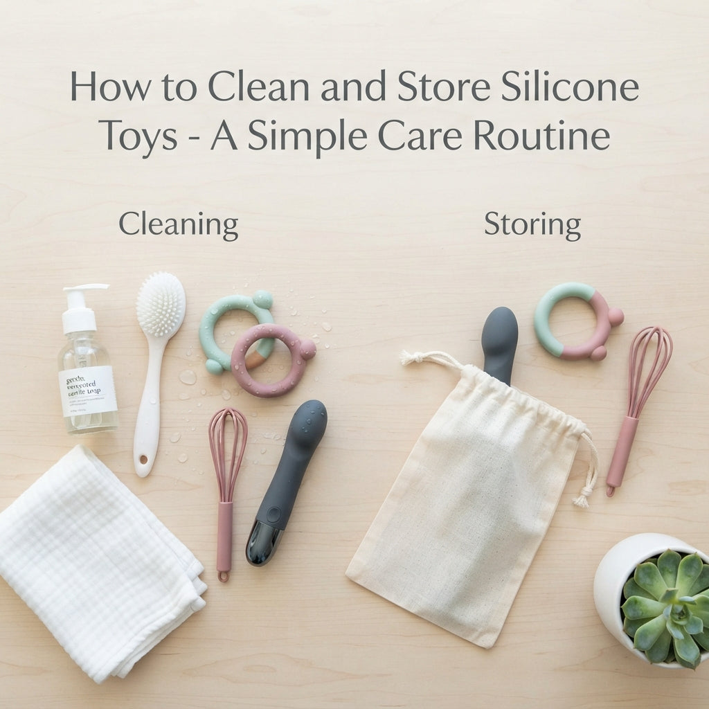 How to Clean and Store Silicone Toys - A Simple Care Routine