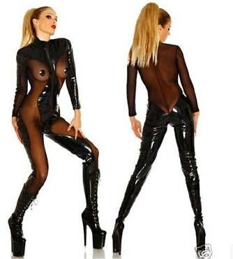 Elastic Spandex Catsuit