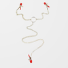 Adjustable Nipple Play Clamps with 80cm Body Chain