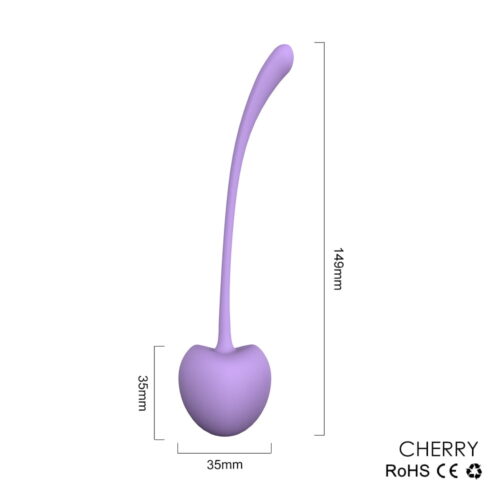Cherry Kegel Balls 5 Pack Different Weights