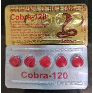 VIAGRA COBRA-120 Tablets for Male (5-Pack)