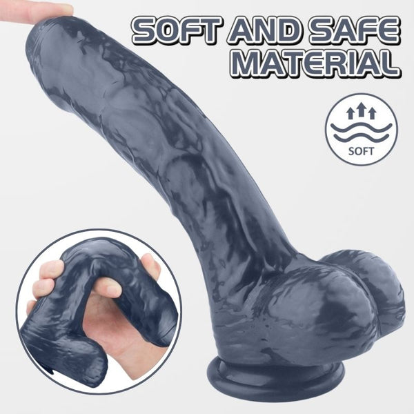 Real Feel 7 Inch Realistic Suction Cup Dildo