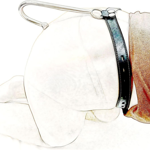 Leather Belt Traction Chain Anal Hook Set