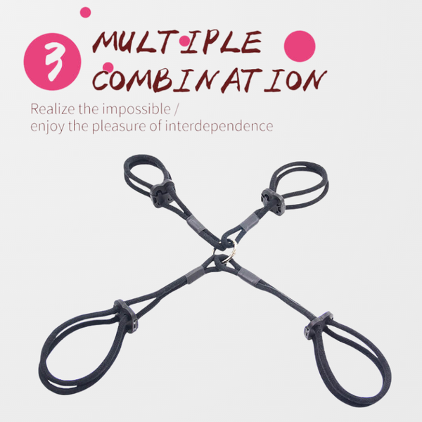 BD Cotton Rope Restraint Set