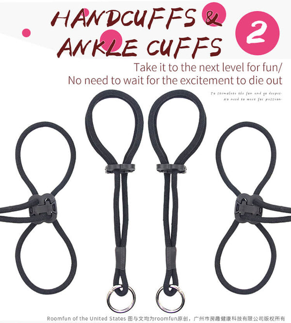 BD Cotton Rope Restraint Set