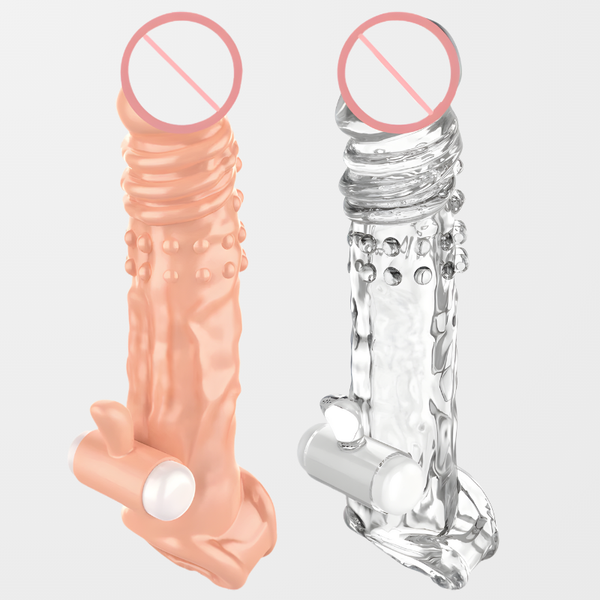 Powerful Extender Penis Sleeve Condom