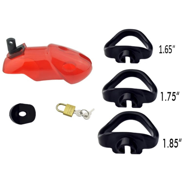 Premium Men’s Chastity Cage (Soft Plastic)