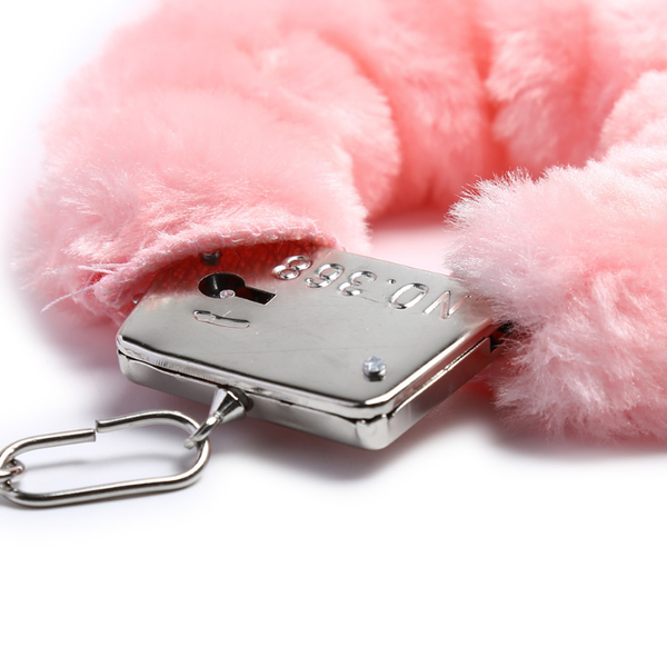 Premium Plush Fur-Covered Handcuffs & Ankle Cuffs