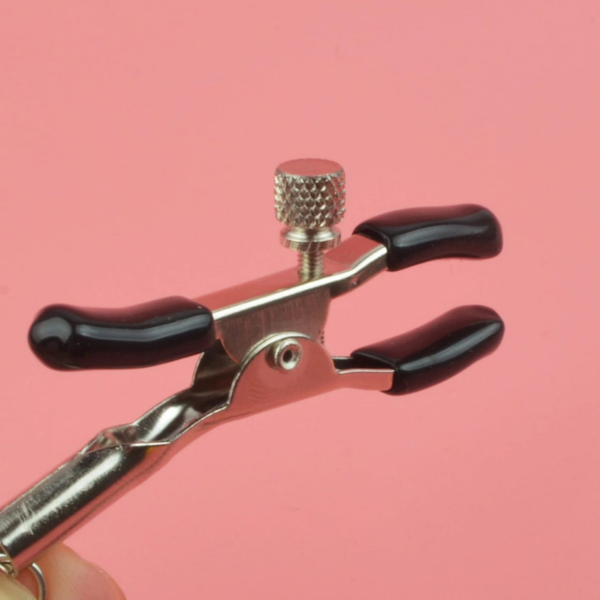 Adjustable Nipple Play Clamps with 80cm Body Chain