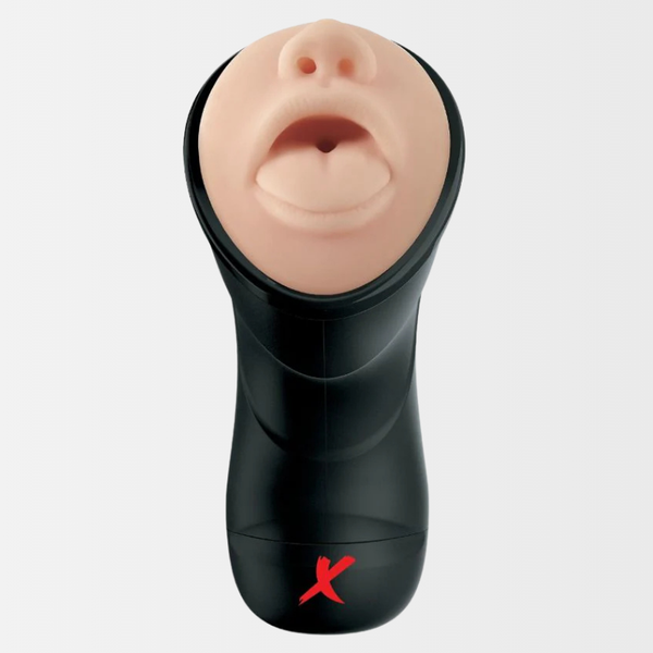 REALISTIC DEEP THROAT STROKER WITH VIBRATION