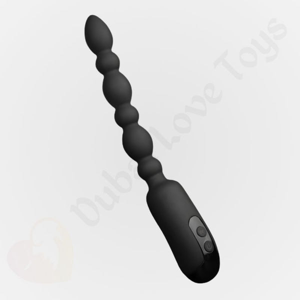Rechargeable Vibrating Anal Beads Butt Plug Prostate Massager