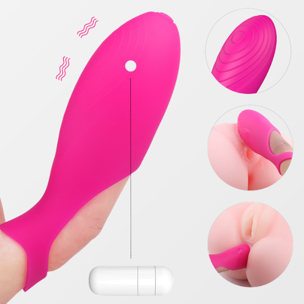 Vicky Finger Vibrator – Waterproof Medical Silicone G-Spot Stimulator