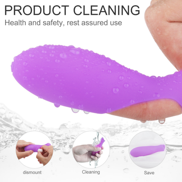 Vicky Finger Vibrator – Waterproof Medical Silicone G-Spot Stimulator