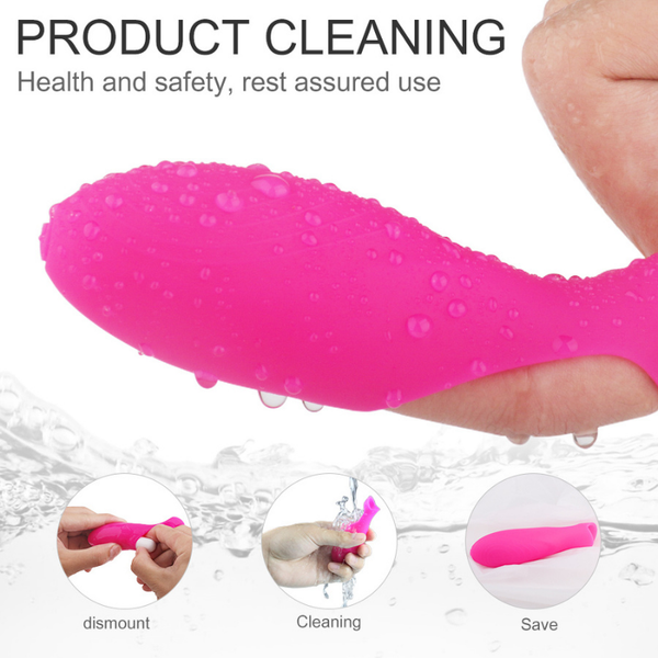 Vicky Finger Vibrator – Waterproof Medical Silicone G-Spot Stimulator