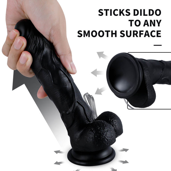 Beast vibrate pvc dildos 20 frequency battery power