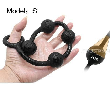 Silicone anal beads plug trainer set in Dubai UAE