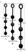 Anal beads plug with pull ring Dubai UAE