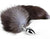 Fox Tail Metal Anal Plug - Small