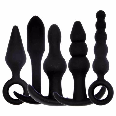 4-Piece Silicone Anal Plug Training Set