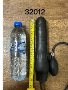 Inflatable Silicone Anal Plug - Large