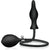 Inflatable Anal Plug with Steel Ball