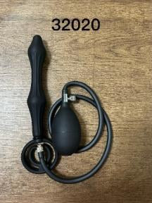 Double Steel Ball Inflatable Anal Plug