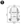 Transparent Hollow Anal Plug - Small