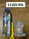 Transparent Hollow Anal Plug - XXL