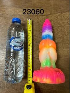 HERO IV Liquid Silicone Fantasy Dildo - Glow in the Dark