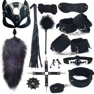 31-Piece BDSM Beginner Bondage Combination Set