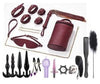 20-Piece BDSM Beginner's Bondage Set - Wine Red