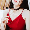 PU Leather BDSM Bondage Full Set - Red