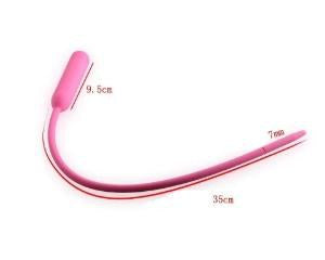 Vibrating Horse-Eye Penis Tube - Large (Pink)