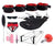 7-Piece BDSM Bed Straps Set