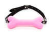 PVC Bone Ball Gag - Pink