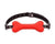 PVC Bone Ball Gag - Red