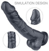 Kingkong XL Dildo 32cm - Black Medical TPE PVC