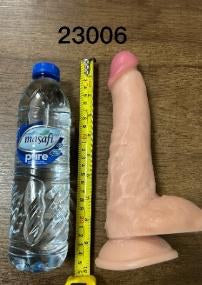Big Size Dildo 23cm - Flesh Medical PVC