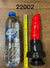 Silicone Dildo 21.8cm - Red Medical Silicone