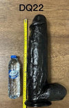 Huge Mac Dildo 46cm - Black PVC