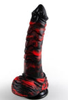 Monster Dildo 23cm - Red Silicone