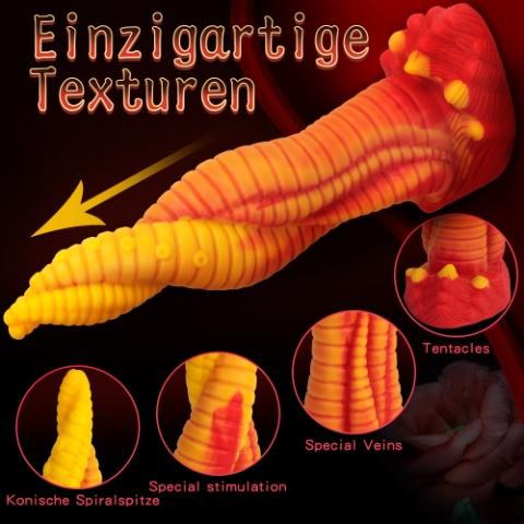 Monster Dildo 25cm Silicone