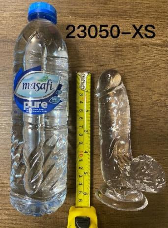 Standard Dildo 15-22cm - Clear Medical TPE