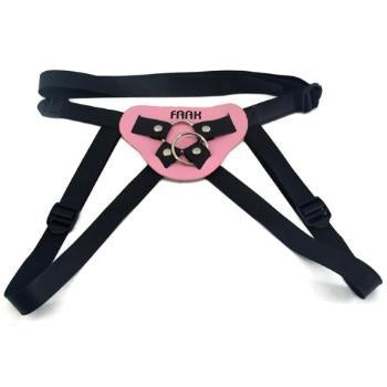 Leather Strap Belt - Pink