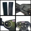 Leather Strap Belt - Purple